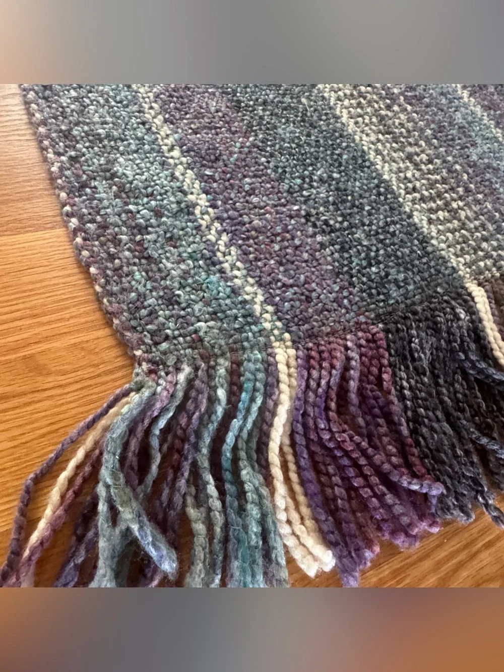 Bedford Collections Dover Thistle Woven Throw Blanket 47x70 Fringed USA
